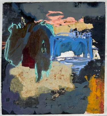 Painting titled "III 14" by Birgit Karg, Original Artwork, Oil