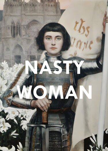 Digital Arts titled "Empowering Feminini…" by Chun Yu Guan, Original Artwork, AI generated image Mounted on Cardboard