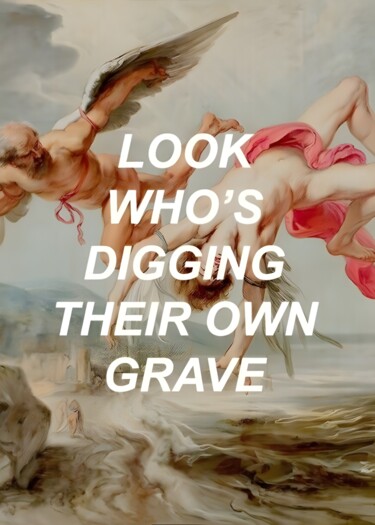 "Eternal Conflict: A…" başlıklı Dijital Sanat 春宇 关 tarafından, Orijinal sanat, AI tarafından oluşturulan görüntü Karton üzer…