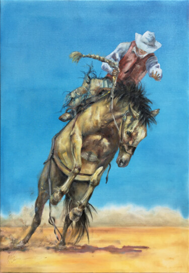 The Wild Ride Ζωγραφική με τίτλο "The Wild Ride" από Ilya Nimo, Αυθεντικά έργα τέχνης, Λάδι