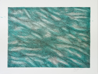 Drawing titled "Current, spawning 1" by Mariia Lashkevych, Original Artwork, Ink