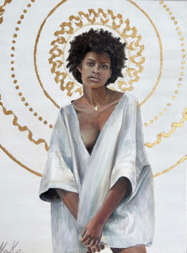 Saint Pintura titulada "Saint" por Natali Kalalb, Obra de arte original, Acrílico