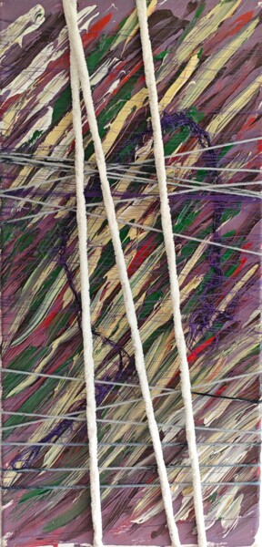 Seitenansicht 绘画 标题为“Seitenansicht” 由Guoqiang Wu, 原创艺术品, 丙烯 安装在木质担架架上