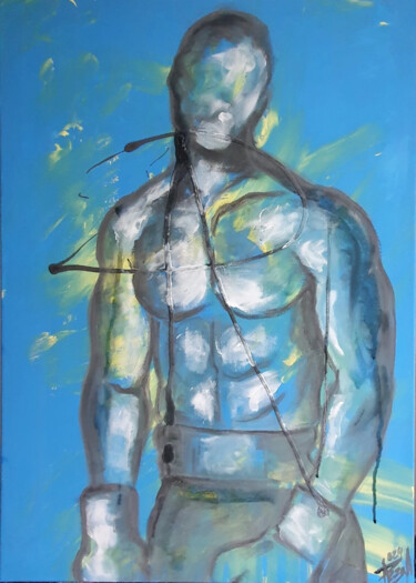 The World needs more Art and Love Ζωγραφική με τίτλο "The World needs mor…" από Rezaart, Αυθεντικά έργα τέχνης, Ακρυλικό