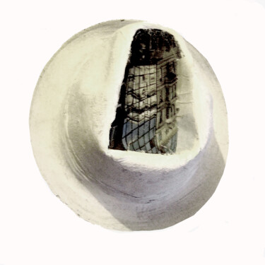 Sculpture titled "HAT & PERA - TWO SE…" by Göknil Gümüş Sungurtekin, Original Artwork, Oil