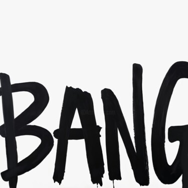 Printmaking titled "BANG" by Ivy Blue, Original Artwork, Digital Print