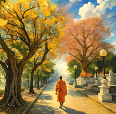 「The Avenue of Enlig…」というタイトルの製版 Patrick John Bennett (Patrice)によって, オリジナルのアートワーク, デジタル