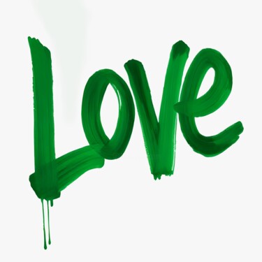 LOVE #00011 Printmaking titled "LOVE #00011" by Ivy Blue, Original Artwork, Digital Print