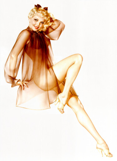 数字艺术 标题为“Pin-up girls come t…” 由Pop Art World, 原创艺术品, AI生成的图像