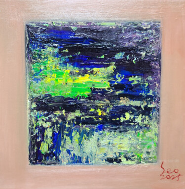 The Pulse of Midnight Moss Painting titled "The Pulse of Midnig…" by Yeon-Gyeong Seo (Seo), Original Artwork, Oil