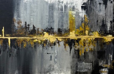 Shadow of the Cit Schilderij getiteld "Shadow of the Cit" door Lusi Manukyan, Origineel Kunstwerk, Acryl
