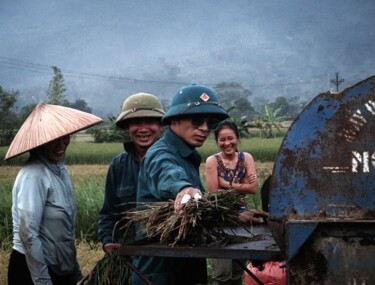 "Emerald Ladders of Vietnam Fotografia intitolato ""Emerald Ladders of…" da Robin Mcmarty, Opera d'arte originale, Fotografia digitale
