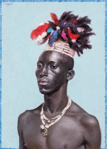绘画 标题为“Sékou” 由Nicolas Duffaud, 原创艺术品, 油