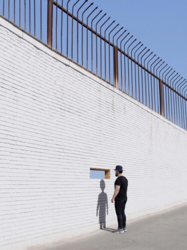 Fotografia intitolato "The Wall" da Alireza Bagheri Sani, Opera d'arte originale, Fotografia digitale