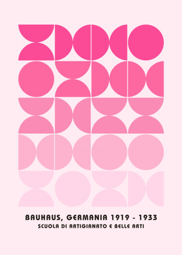数字艺术 标题为“Geometric Harmony B…” 由春宇 关, 原创艺术品, AI生成的图像 安装在纸板上
