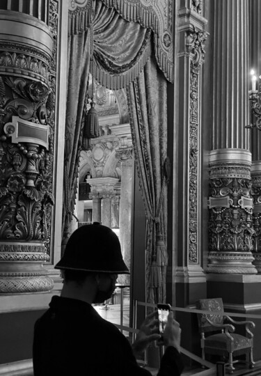 Paris, Grand foyer du Palais garnier "Paris, Grand foyer…" başlıklı Fotoğraf Loeber-Bottero tarafından, Orijinal sanat, Dijital Fotoğrafçılık