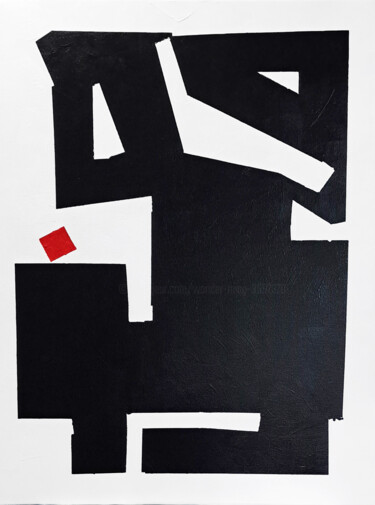 Once Upon a Geometric #1 "Once Upon a Geometr…" başlıklı Tablo Hou Soon Ming tarafından, Orijinal sanat, Akrilik