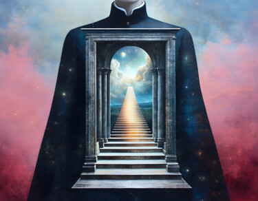 Цифровое искусство под названием "surreal in heaven" - Elisabettac, Подлинное произведение искусства, Изображение, сгенериро…