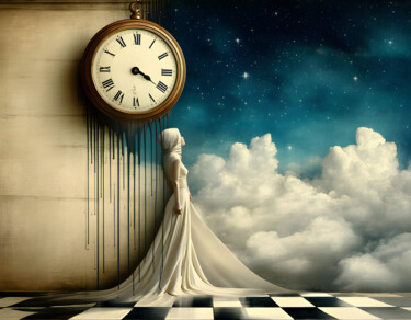 数字艺术 标题为“the time” 由Elisabettac, 原创艺术品, AI生成的图像