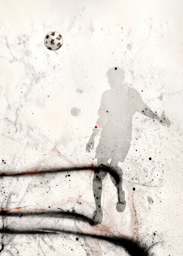 SOCCER 5 Цифровое искусство под названием "SOCCER 5" - Rosangela Oliveira, Подлинное произведение искусства, Изображение, сгенерирова…