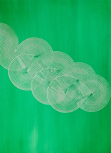 Peinture intitulée "Apokalypsis of ligh…" par Luca Brandi, Œuvre d'art originale, Acrylique
