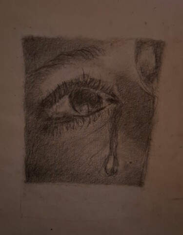 Disegno intitolato "Au-delà" da Jonathan Max-Bernard, Opera d'arte originale, Grafite