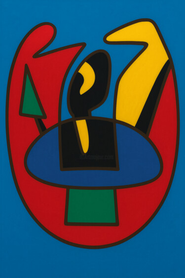 Symphonie des Formes Arts numériques intitulée "Symphonie des Formes" par Yahya Ahssaini, Œuvre d'art originale, Peinture numérique
