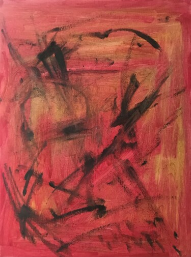 Pittura intitolato "25066" da Wei Hao 000, Opera d'arte originale, Olio