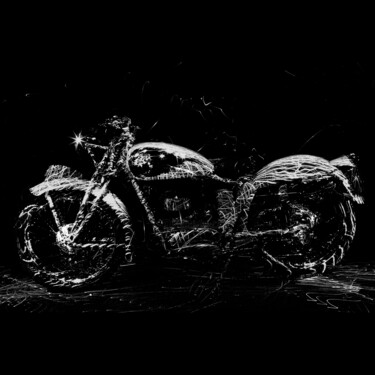 제목이 "Old motorbike MV 98"인 사진 Viktor Rybas (Victor Ribas)로, 원작, 2D 디지털 작업
