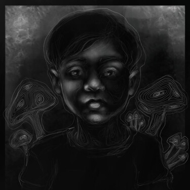 "The Liminalist" başlıklı Dijital Sanat Miriam Morgan tarafından, Orijinal sanat, Kalem