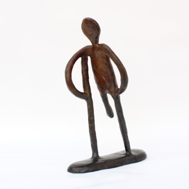 Escultura titulada "Handicape  (n° 361)" por Didier Fournier, Obra de arte original, Bronce