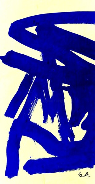 摄影 标题为“嵐の舞 – Sōran no Mai…” 由Gaboriau Gérald, 原创艺术品, 墨