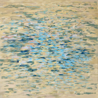 Peinture intitulée "Jaune" par Aude Monier, Œuvre d'art originale, Acrylique Monté sur Châssis en bois