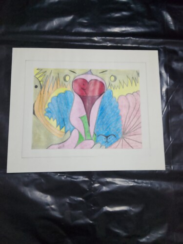Pintura intitulada "14/ La jalousie" por 7artisalam7, Obras de arte originais, Pastel