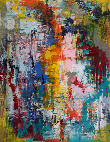 Crazy and beautiful. J1 - 235 绘画 标题为“Crazy and beautiful…” 由Peter Kilb, 原创艺术品, 丙烯