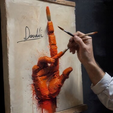 「Relation : tableau…」というタイトルのデジタルアーツ Daoudi Mohamedによって, オリジナルのアートワーク, AI生成画像