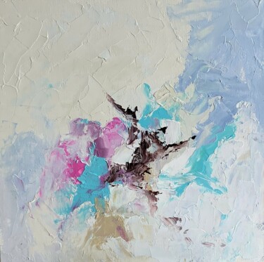 绘画 标题为“Abstract painting.…” 由Vita Schagen, 原创艺术品, 油 安装在纸板上