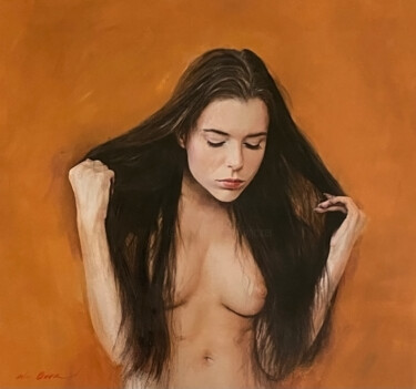 Peinture intitulée "'Resonance'" par William Oxer, Œuvre d'art originale, Huile