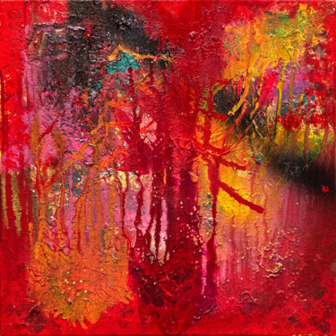 Peinture intitulée "Catharsis No. 2" par Yaroslava Yanova, Œuvre d'art originale, Acrylique Monté sur Châssis en bois