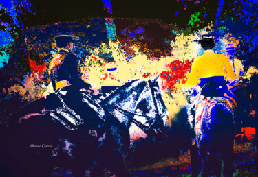 Fotografie getiteld "Camino al Rocío 13" door Alfonso García, Origineel Kunstwerk, Digitale fotografie