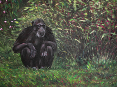 Unexpected Conversation I "Unexpected Conversa…" başlıklı Tablo Wolfango Chiappella tarafından, Orijinal sanat, Petrol