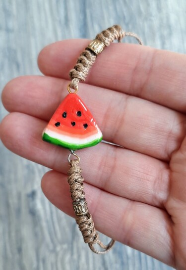 Design getiteld "Palestine bracelet" door Fineartderya, Origineel Kunstwerk, Accessoires