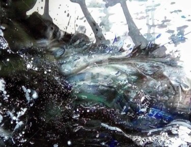 ""PRISONNIERES DES R…" başlıklı Tablo Paula Clemence tarafından, Orijinal sanat, Lake Ahşap Sedye çerçevesi üzerine monte ed…