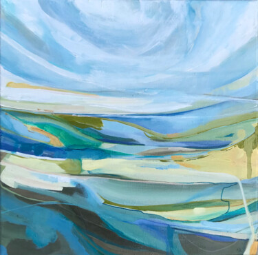 Pittura intitolato "I knew you'd be the…" da Kelly Allison, Opera d'arte originale, Acrilico Montato su Telaio per barella i…