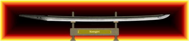Kotegiri Masamune Feuerrahm 2 "Kotegiri Masamune F…" başlıklı Dijital Sanat Marun Bönninghaus tarafından, Orijinal sanat, 2D Dijital Çalışma
