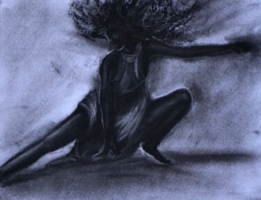 "The dancer 003" başlıklı Resim Alicia Lopez tarafından, Orijinal sanat, Karakalem