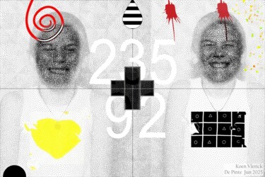 zaterdag 5u45 & ik ben al aan het werk zie Arte digitale intitolato "zaterdag 5u45 & ik…" da Koen Vlerick, Opera d'arte originale, Lavoro digitale 2D