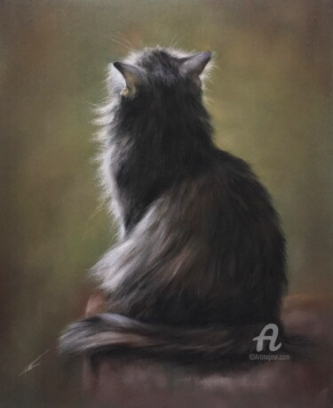 Σχέδιο με τίτλο "Resentment" από Irene_art, Αυθεντικά έργα τέχνης, Παστέλ