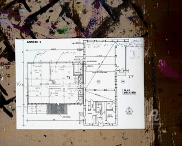 图画 标题为“Dessin technique Ur…” 由Roberto Urbano, 原创艺术品, 铅笔