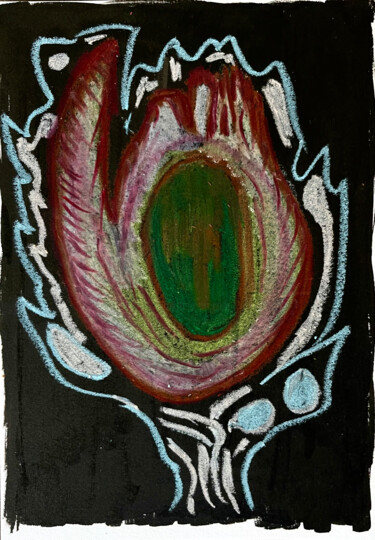 Pittura intitolato "dweller (unleashing…" da Lya Helia, Opera d'arte originale, Acrilico
